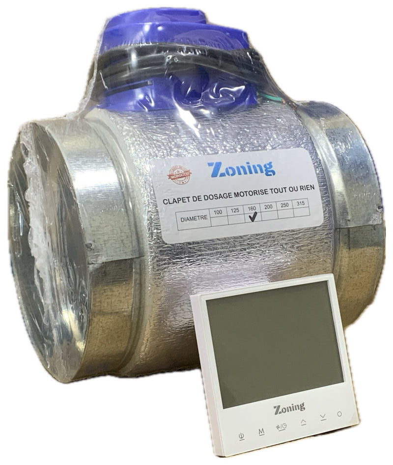 Clapet Zoning avec thermostat